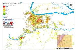 Mapa de calor Villavicencio