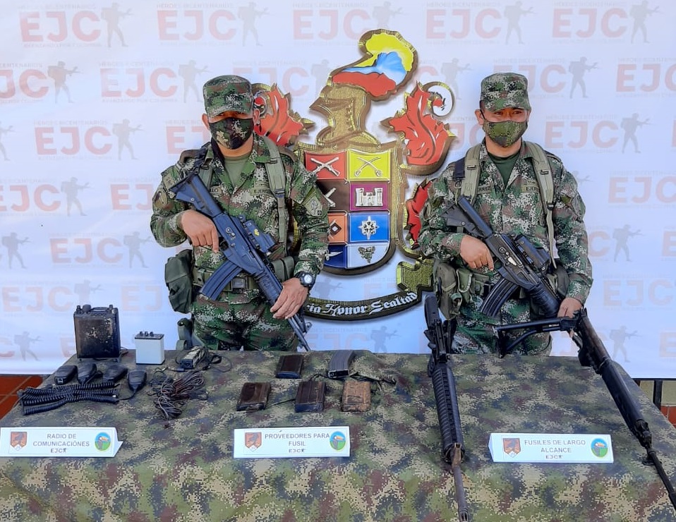 Ejército halló búnker con material de guerra en Guaviare