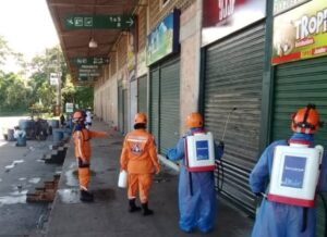 Falsa alarma de covid en la Central de Abastos de Villavicencio