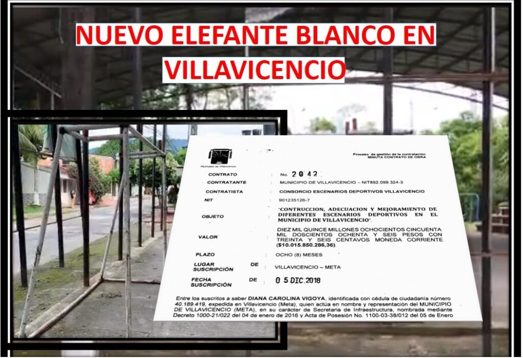 Denuncian elefante blanco en polideportivos de Villavicencio