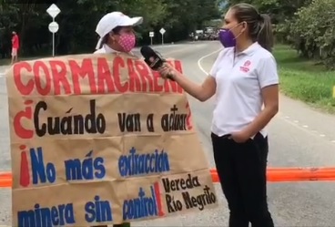 “Estamos con el agua hasta el pescuezo”: habitantes de Río Negrito