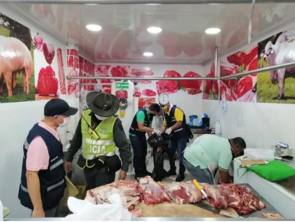 Nuevo decomiso de 60 kilos de carne dañada