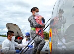 Fuerza Aérea salvó vida de bebé en La Macarena