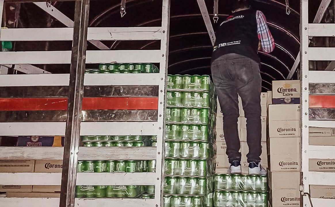 Más de 23 mil cervezas incautadas en el Meta.